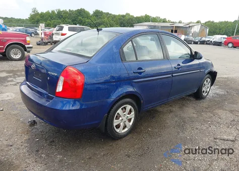 2009 Hyundai Accent Gls из США, поврежденный, VIN KMHCN46C09U355940